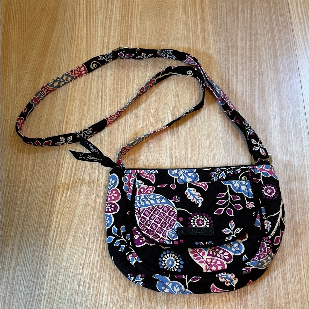 Vera Bradley crossbody purse Alpine Floral NWOT
